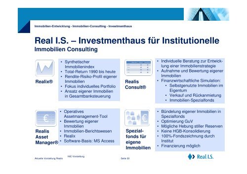 Real IS – Das Unternehmen