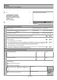 Antrag auf Bewilligung von Trennungsgeld