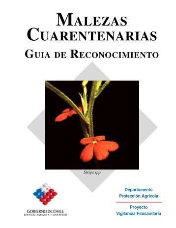 Malezas cuarentenarias - Servicio Agrícola y Ganadero