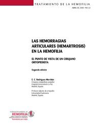 (hemartrosis) en la hemofilia - World Federation of Hemophilia - main