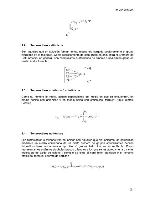 Tensoactivos - Semarnat