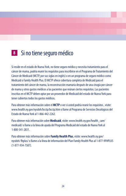 Breast Cancer Treatment - What You Should Know (Spanish)