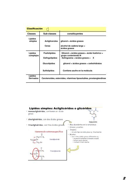 Apuntes para el seminario de Lípidos