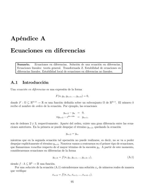 Métodos numericos: ecuaciones diferenciales ordinarias