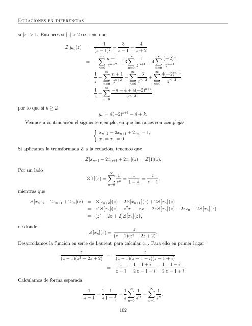 Métodos numericos: ecuaciones diferenciales ordinarias