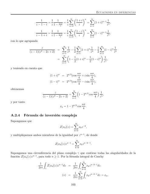 Métodos numericos: ecuaciones diferenciales ordinarias