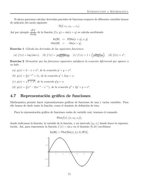 Métodos numericos: ecuaciones diferenciales ordinarias