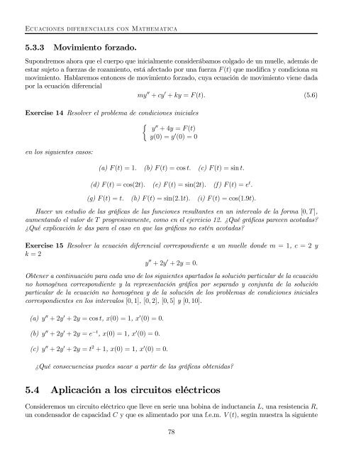 Métodos numericos: ecuaciones diferenciales ordinarias