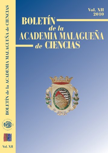Boletin 12.indd - Academia Malagueña de Ciencias
