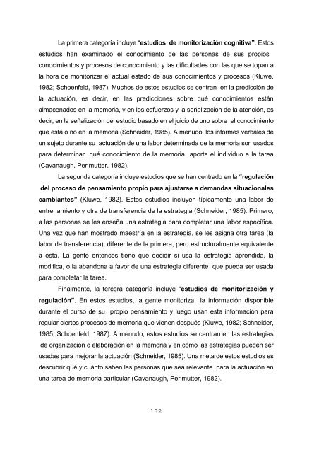 estrategias metacognitivas y de aprendizaje - Biblioteca de la ...