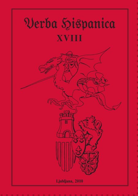 VERBA HISPANICA XVIII 2010.pdf - Filozofska fakulteta