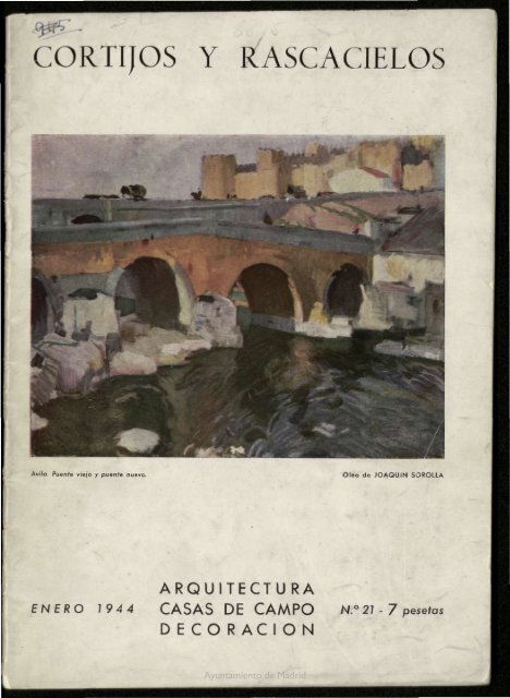Cortijos y Rascacielos Memoria de Madrid