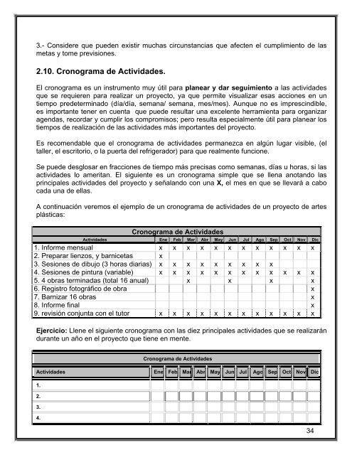 como elaborar un proyecto - Consejo Estatal Para La Cultura Y Las ...