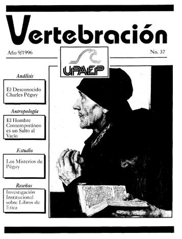 Año 9/1996 Análisis El Desconocido Chades Péguy Antropología El ...