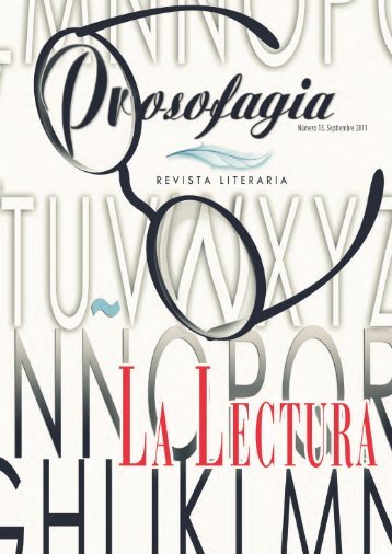 Revista Literaria Prosofagia 13, septiembre 2011 - Actualidad La Tribu