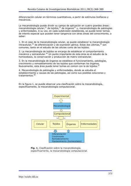 Una introducción a la mecanobiología computacional - SciELO