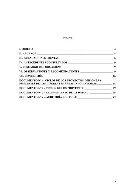 Informe del PRISE - Auditoría General de la Nación