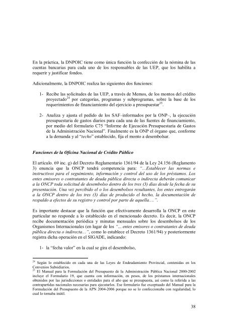 Informe del PRISE - Auditoría General de la Nación