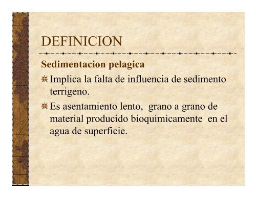 SEDIMENTOS PELAGICOS