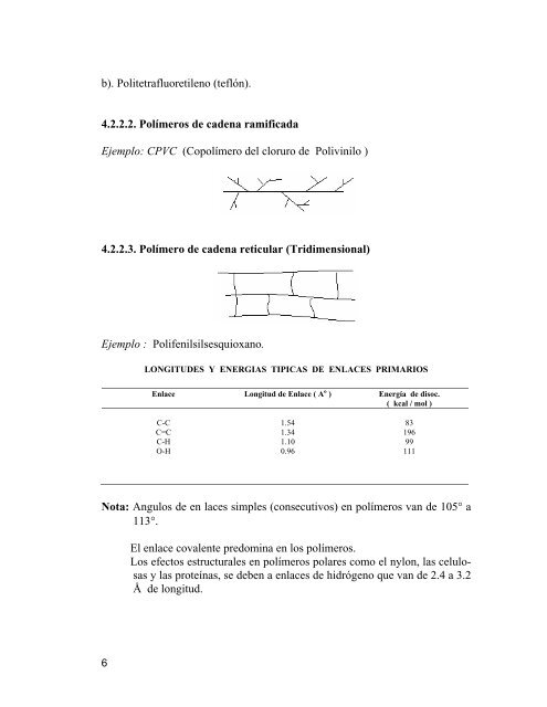 4. POLÍMEROS 4.1. Concepto Sustancia constituida por ... - UN Virtual