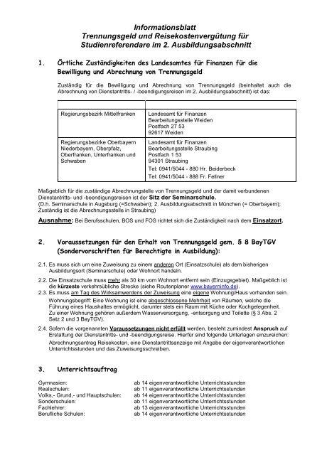 Landesamt für Finanzen - Realschule Bobingen