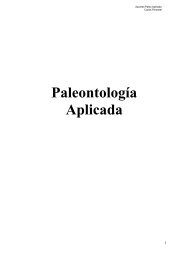 Paleontología Aplicada - Carolus Dixit