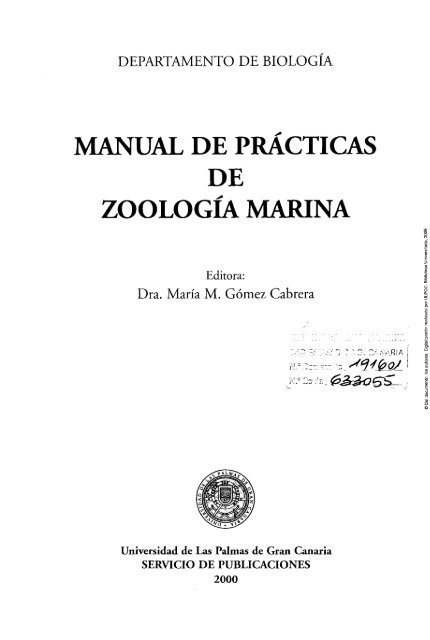 Zoología Marina - Blog Grado Ciencias del Mar