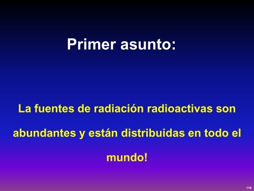 Contextos de Contaminación Radioactiva Adventicia Abel J ...