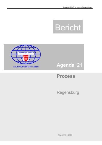 Agenda 21 - Bericht - Stadt Regensburg