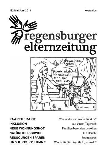 Ausgabe 182 Mai-Juni 2013 - Regensburger Eltern eV