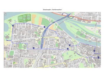12b_Streckenplan Viertelmarathon 2-teilig - Regensburg Marathon
