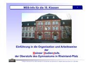 MSS - Regino Gymnasium Prüm