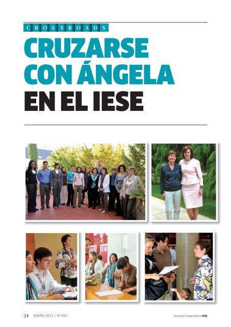 revista especialmente editada para Ángela - IESE Business School