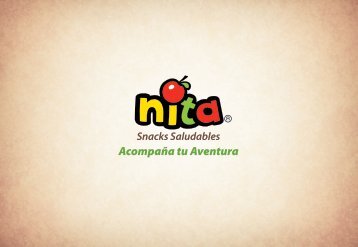 Filosofía Corporativa - Empresa Nita. Snacks saludables para niños ...