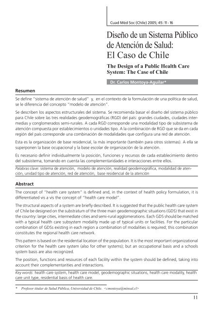 Descargue la revista aquí - Colegio Médico de Chile