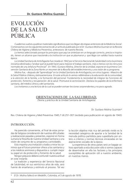 Descargue la revista aquí - Colegio Médico de Chile