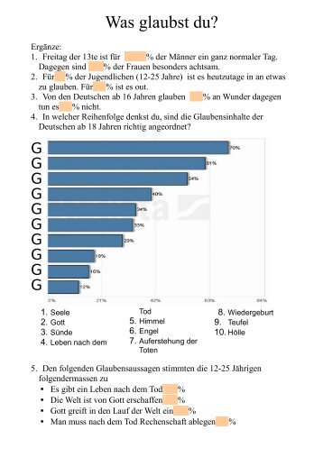 Glaube aus biblischer Sicht! - Regio Gemeinde Weil am Rhein