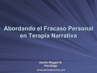 Abordando el fracaso personal en Terapia Narrativa - Aeten.es