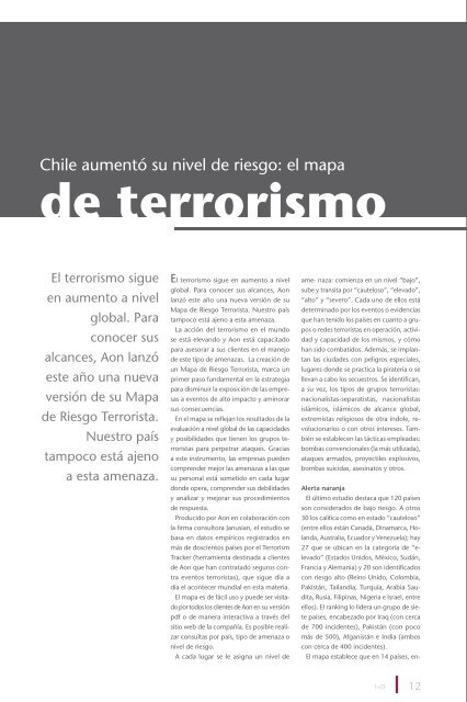 Revista Aon Ed.18 Oct-10