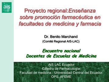 Presentacion Benoit Marchand.pdf - Farmacologia Virtual