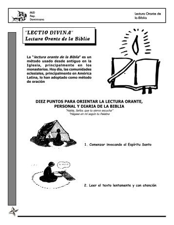 Tema 7. Lectura orante de la Biblia