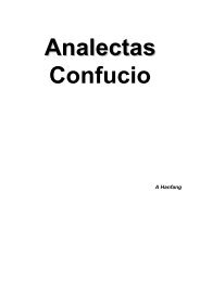 Analectas de Confucio - Laicos