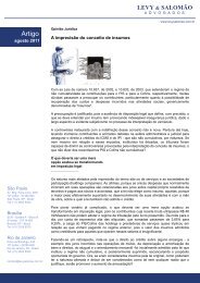 PDF file - Levy & Salomão Advogados