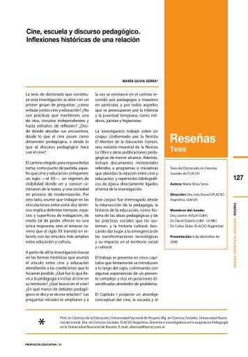 descargar el pdf - revista PROPUESTA EDUCATIVA - Flacso