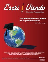Revista Pedagógica Escri/viendo no.16 - SEIEM
