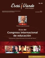 Revista Pedagógica Escri/viendo no.20 - SEIEM