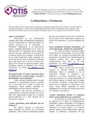 La Risperidona y el Embarazo - Organization of Teratology ...