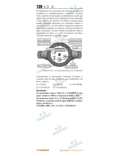 ENEM 2012 - Curso Objetivo