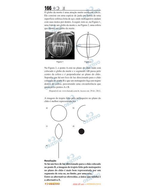 ENEM 2012 - Curso Objetivo