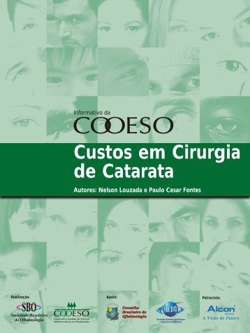 Custos em cirurgia de Catarata - FeCOOESO